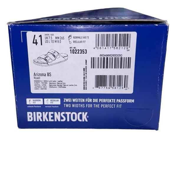 Birkenstock (NWT) Limited Edition, Horween Leather Arizona Sandals Size 41 - Picture 8 of 11